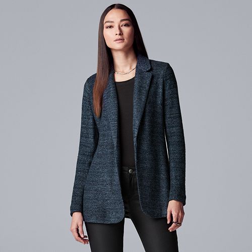 Women's Simply Vera Vera Wang Marled Blazer