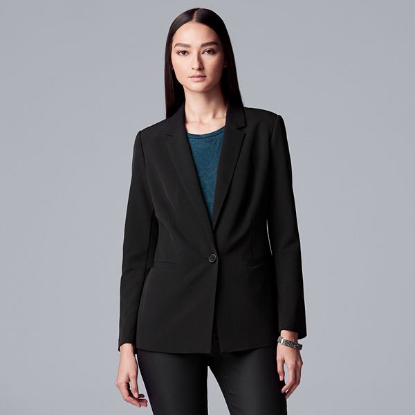 Women's Simply Vera Vera Wang Notch Collar Blazer