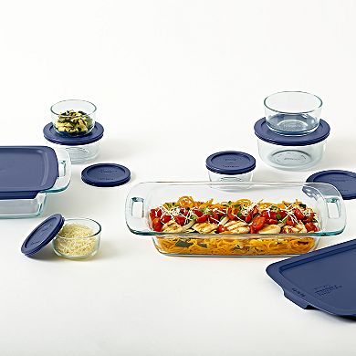 Pyrex Bake N Store 16-piece Food Storage Container Set 