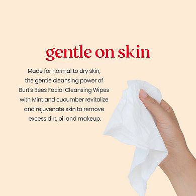 Burt's Bees Sensitive Skin Facial Cleansing Towelettes