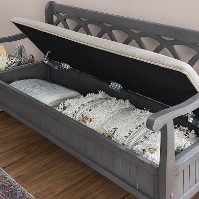 Linon Elliana Storage Bench
