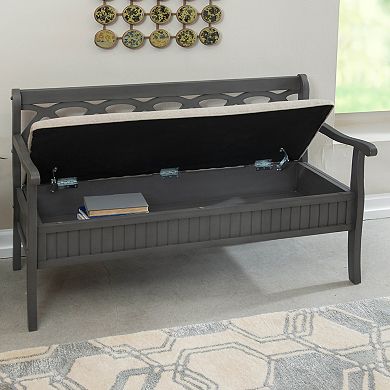 Linon Elliana Storage Bench