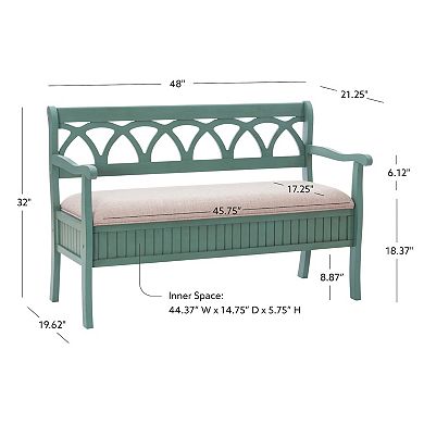 Linon Elliana Storage Bench