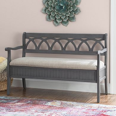 Linon Elliana Storage Bench