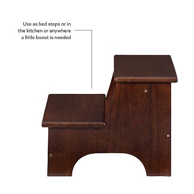 Linon Tyler Bed Step Stool