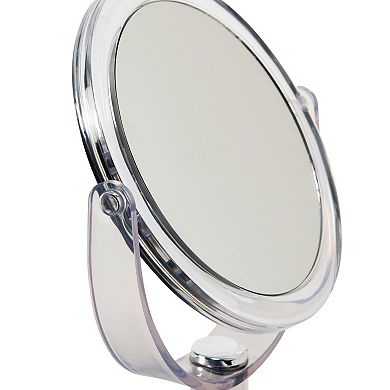 Bath Bliss Dual Sided Rubberized Vanity Mirror