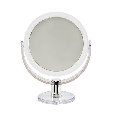 Bath Bliss Dual Sided Rubberized Vanity Mirror