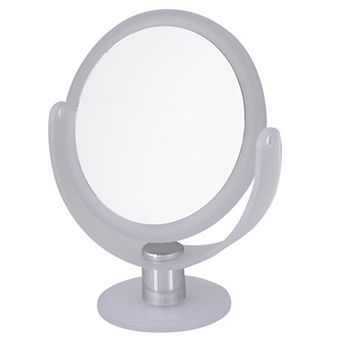 Bath Bliss Dual Sided Rubberized Vanity Mirror