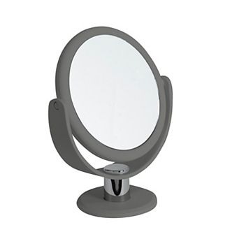 Bath Bliss Dual Sided Rubberized Vanity Mirror
