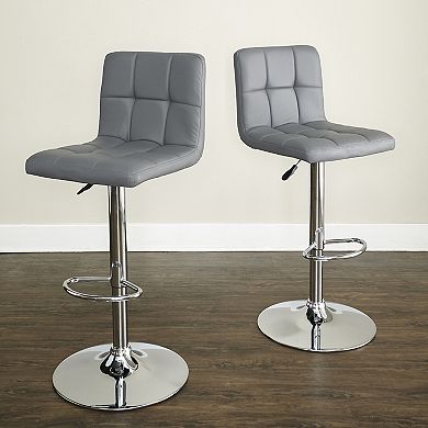 Linon Clayton Swivel Bar Stool