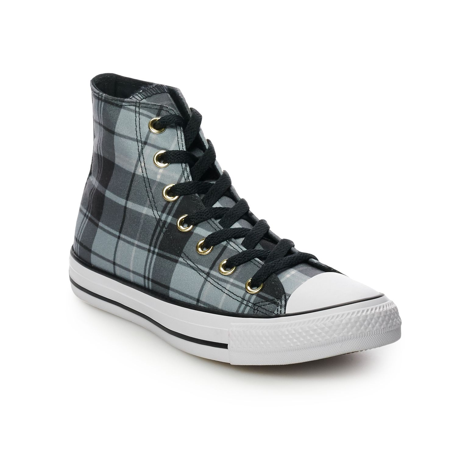 women's plaid converse shoes