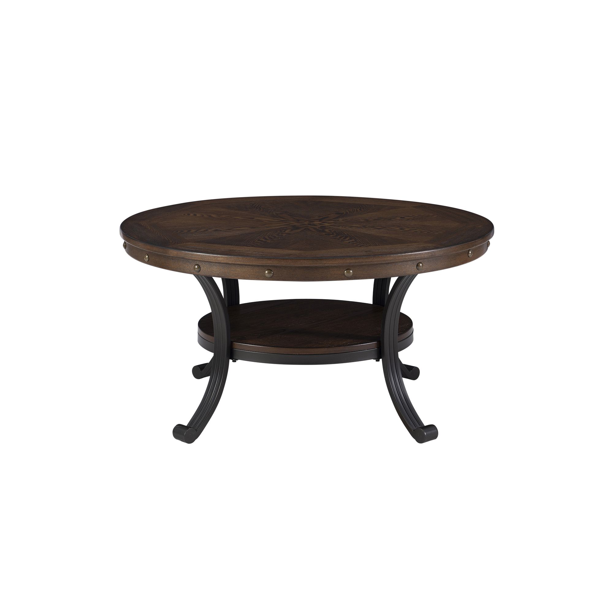 Linon Franklin Coffee Table, Brown
