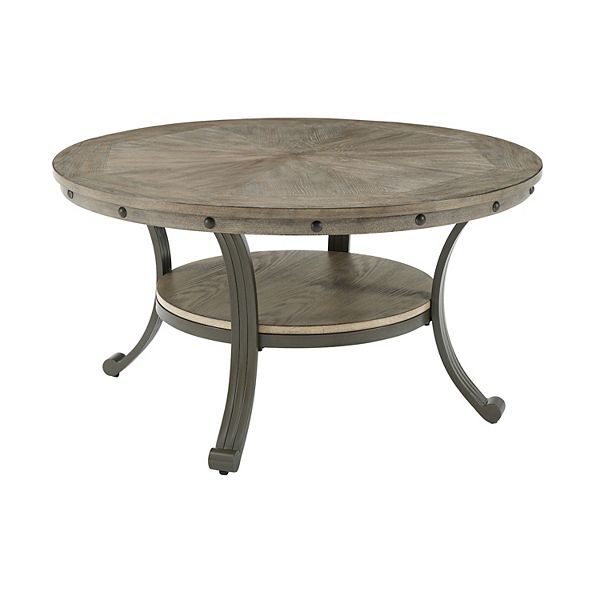 Linon Franklin Coffee Table - Pewter