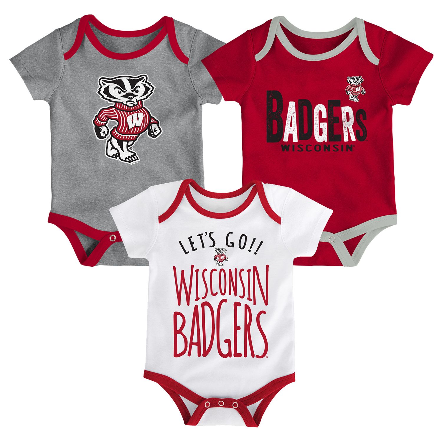 wisconsin badgers infant apparel