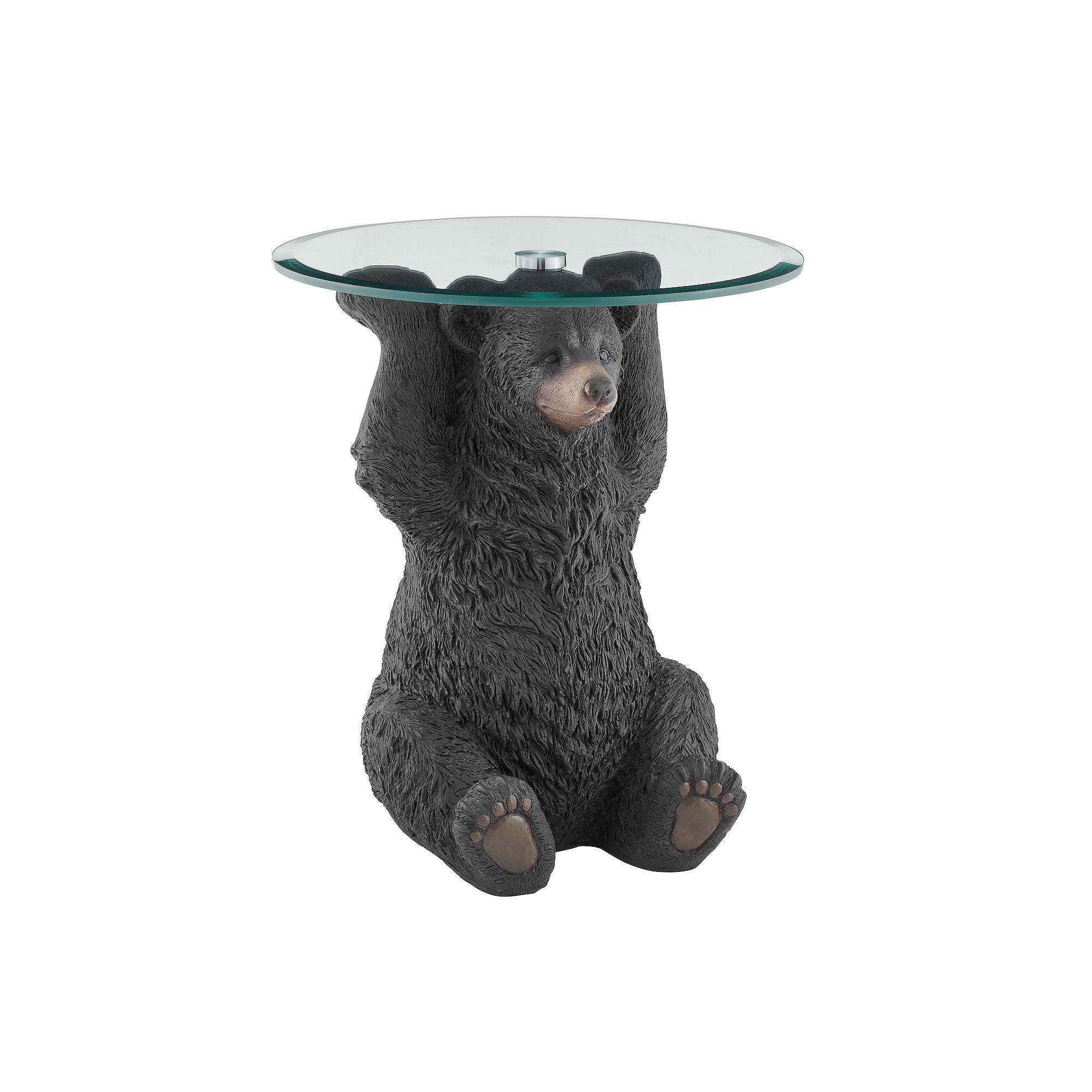 Linon Barney Bear End Table, Brown
