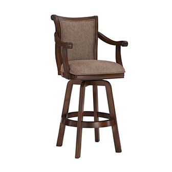 Linon Brandon Swivel Bar Stool