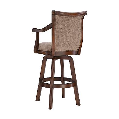 Linon Brandon Swivel Bar Stool