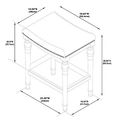 Linon Hayes Counter Stool