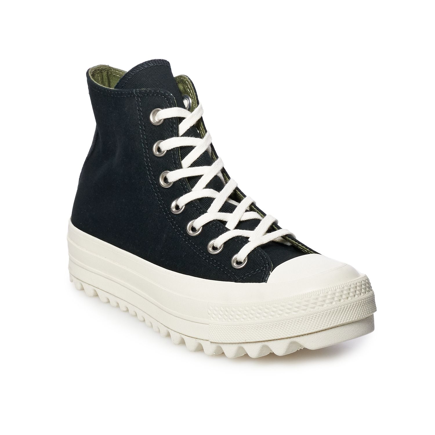 women's converse chuck taylor all star lift ripple high top shoes