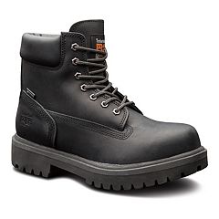 Black boots discount for mens work