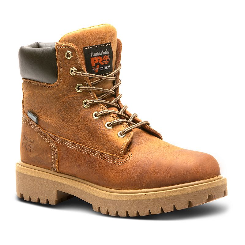 Timberland PRO Direct Attach Mens Waterproof 6-in. Work Boots, Size: Mediu