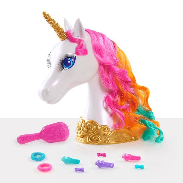 Girls Kids magical Unicorn styling head Hairdressing Head Pony Toy Christmas New 