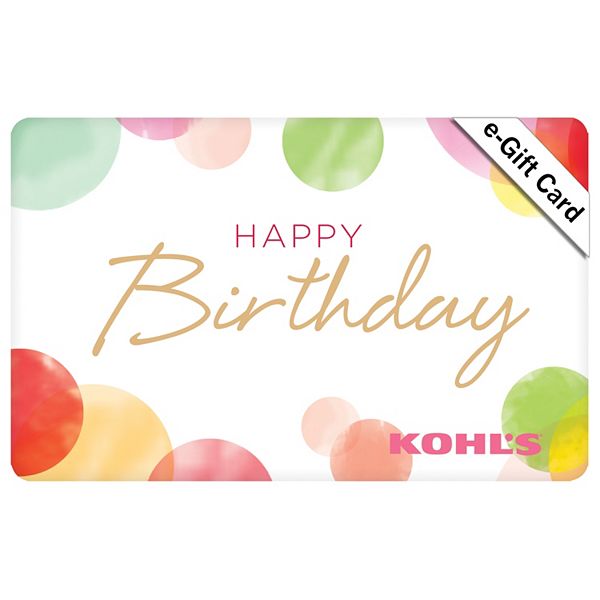 Birthday Dots E Gift Card