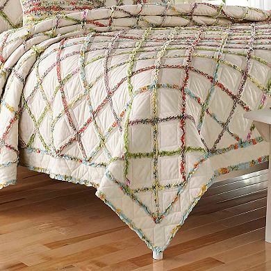 Laura Ashley Ruffle Garden Quilt