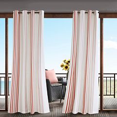 Orange Outdoor Curtains Drapes Window Treatments Home Decor
