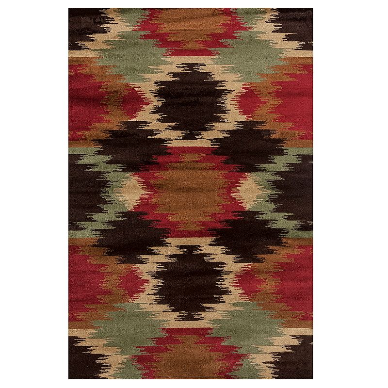 United Weavers Woodside Amah Tribe Rug, Multi, 5X7 Ft