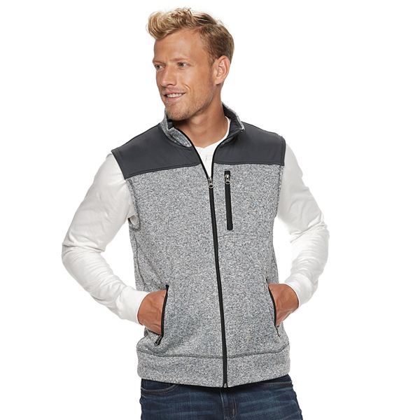Men's Sonoma Goods For Life® Supersoft Modern-Fit Sweater Fleece Vest
