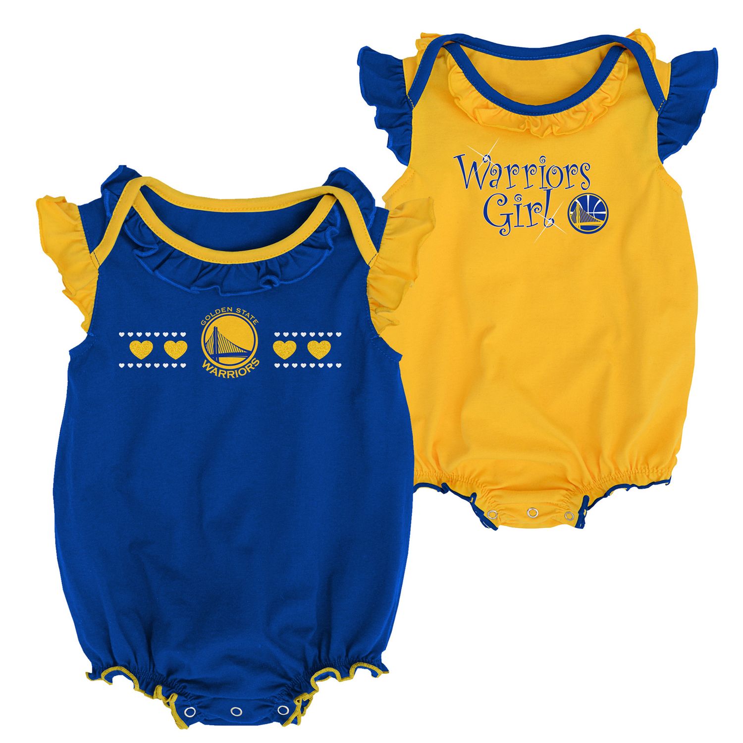 baby girl warriors outfit