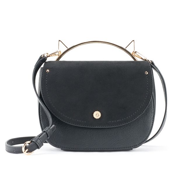 Lauren Conrad LC Black Leather Purse