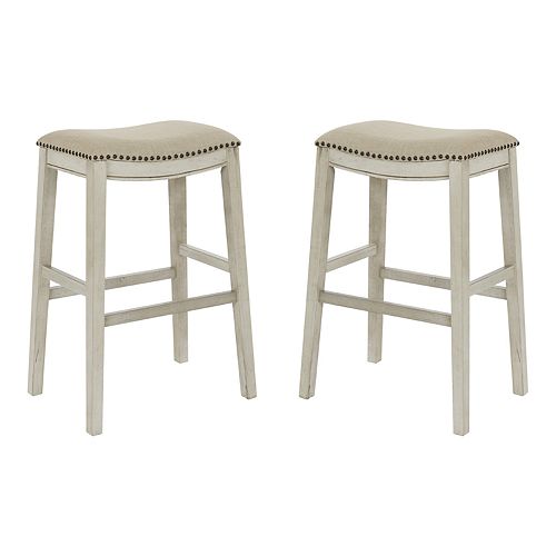 OSP Designs Saddle Seat Bar Stool 2piece Set
