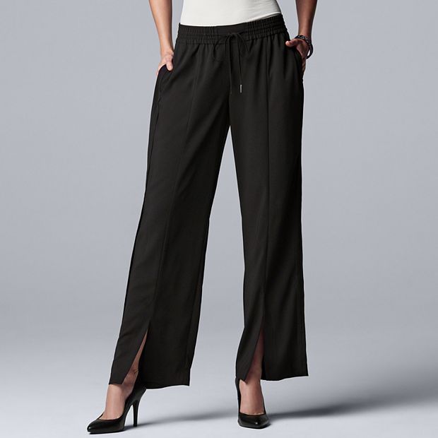 Simply Vera Vera Wang Slit Dress Pants for Women