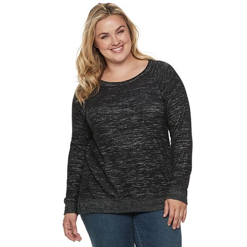 Plus Size SONOMA Goods for Life™ Supersoft Scoopneck Top