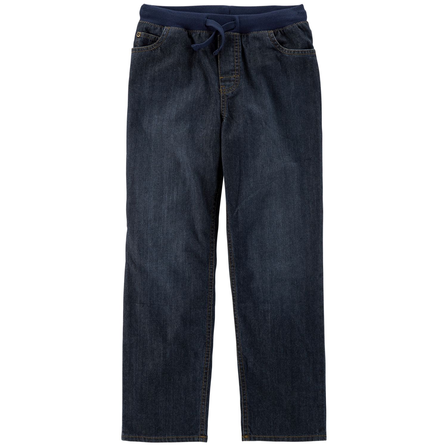 men's pull on denim pants