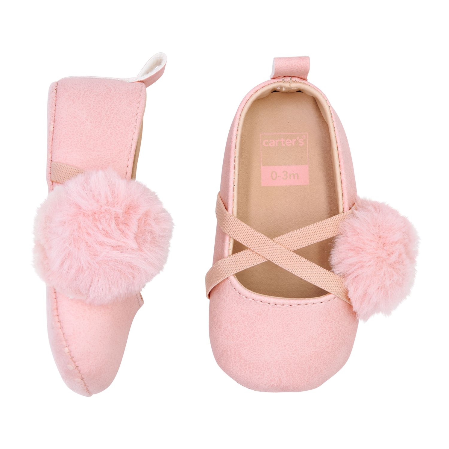 baby girl pom pom shoes