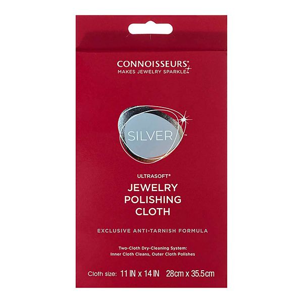 Silver Jewellery Polishing Cloth  Keep Your Jewellery Looking Fabulous