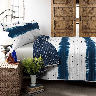 Lush Decor Jane Shibori 3-piece Quilt Set