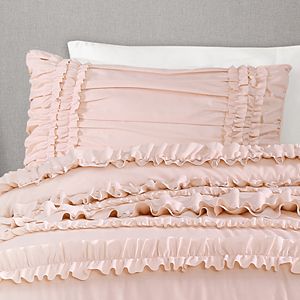 Anastacia Platinum 8 Piece Ruffled Bed Set