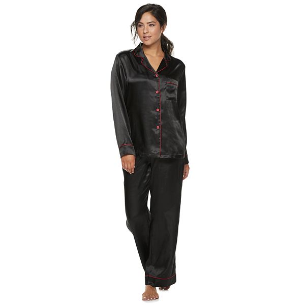 Women's Apt. 9® Pajamas: Satin Wrap Robe
