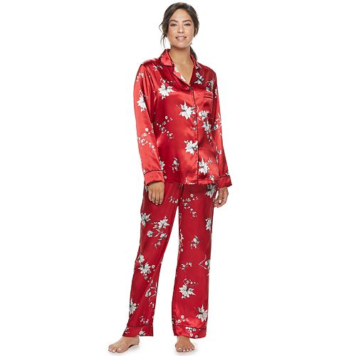 Women's Apt. 9® Satin Pajama Set