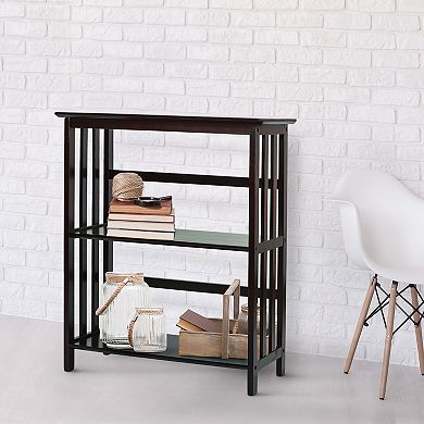 Casual Home 2-Shelf Bookcase