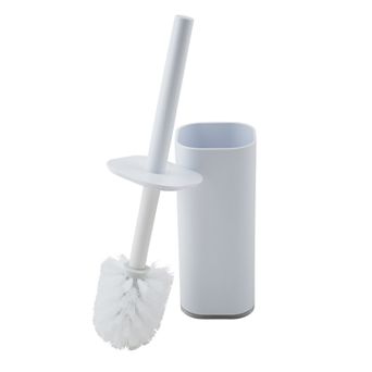 Bath Bliss Acrylic Cylinder Toilet Brush Set