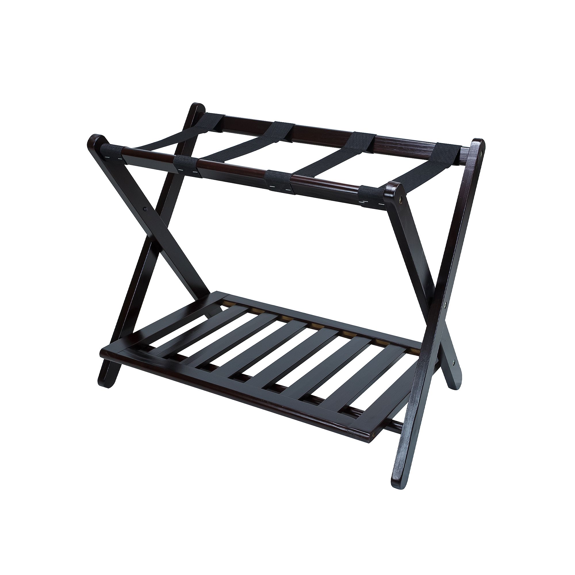 Casual Home Luggage Rack, Brown