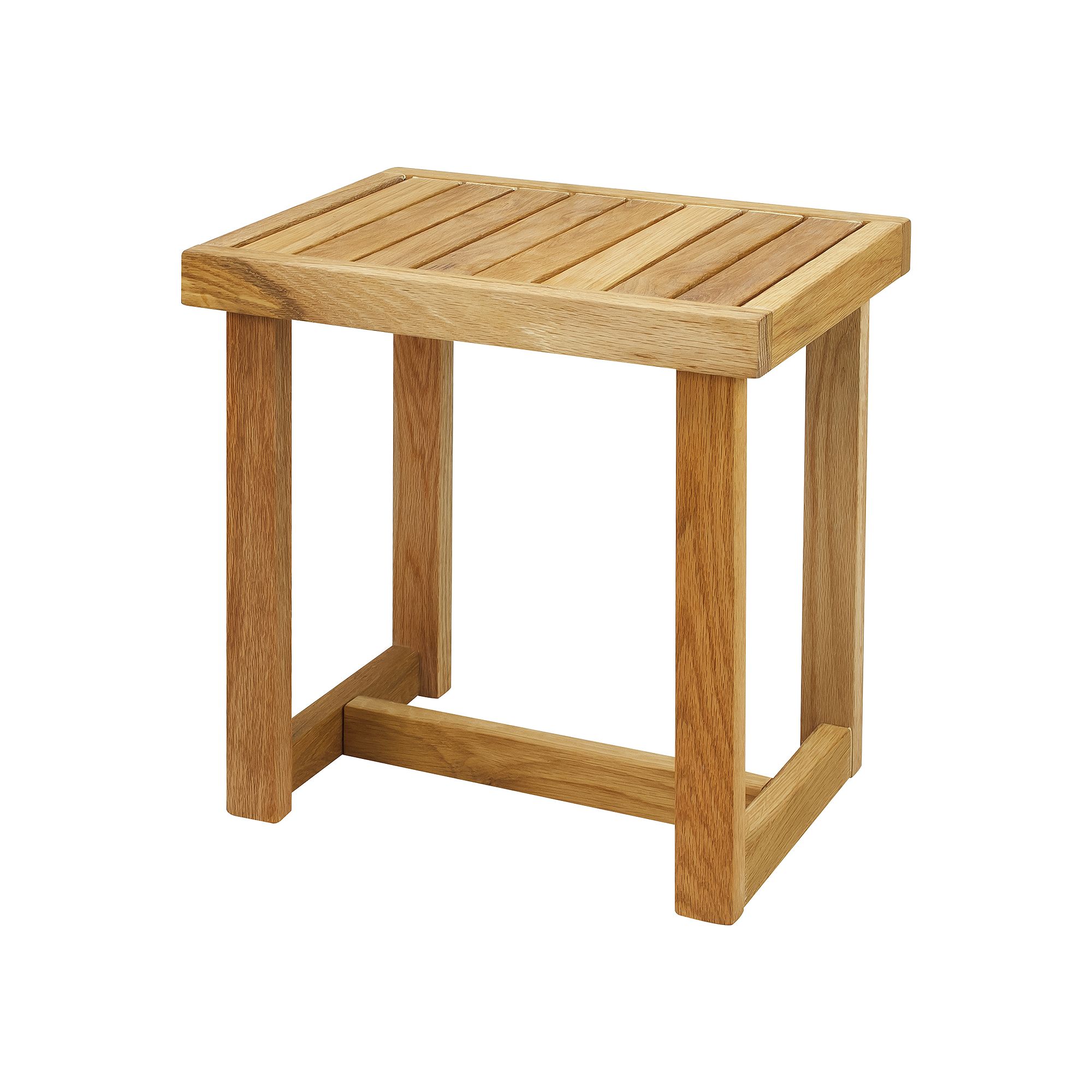 American Trails Shower Slatted Bench, Natural(Oil)