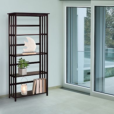 Casual Home Mission 4-Shelf Bookcase