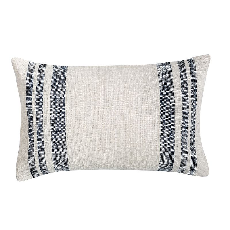 C&F Home Amelia Neckroll Oblong Throw Pillow, Blue, Fits All