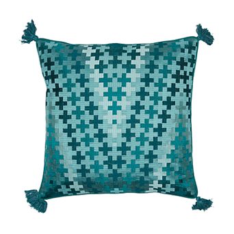 Carol & Frank Pepi Embroidered Throw Pillow